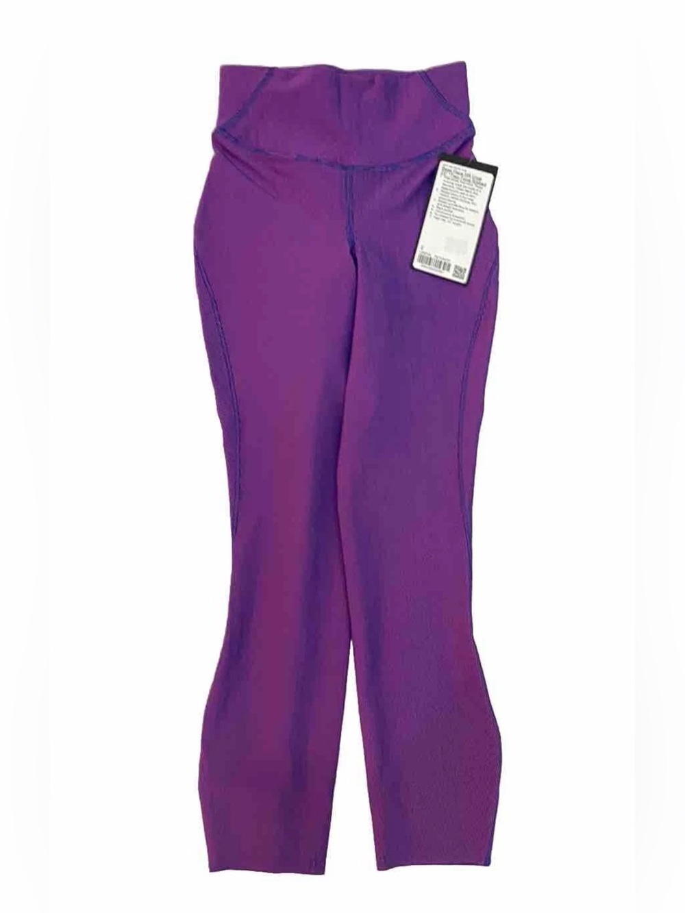 Lululemon Base Pace Hi-Rise Crop Two-Tone Ribbed Legging 23”